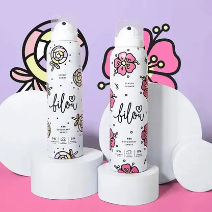 Дезодорант-спрей Bilou Deodorant Spray Flashy Flower, 150 мл