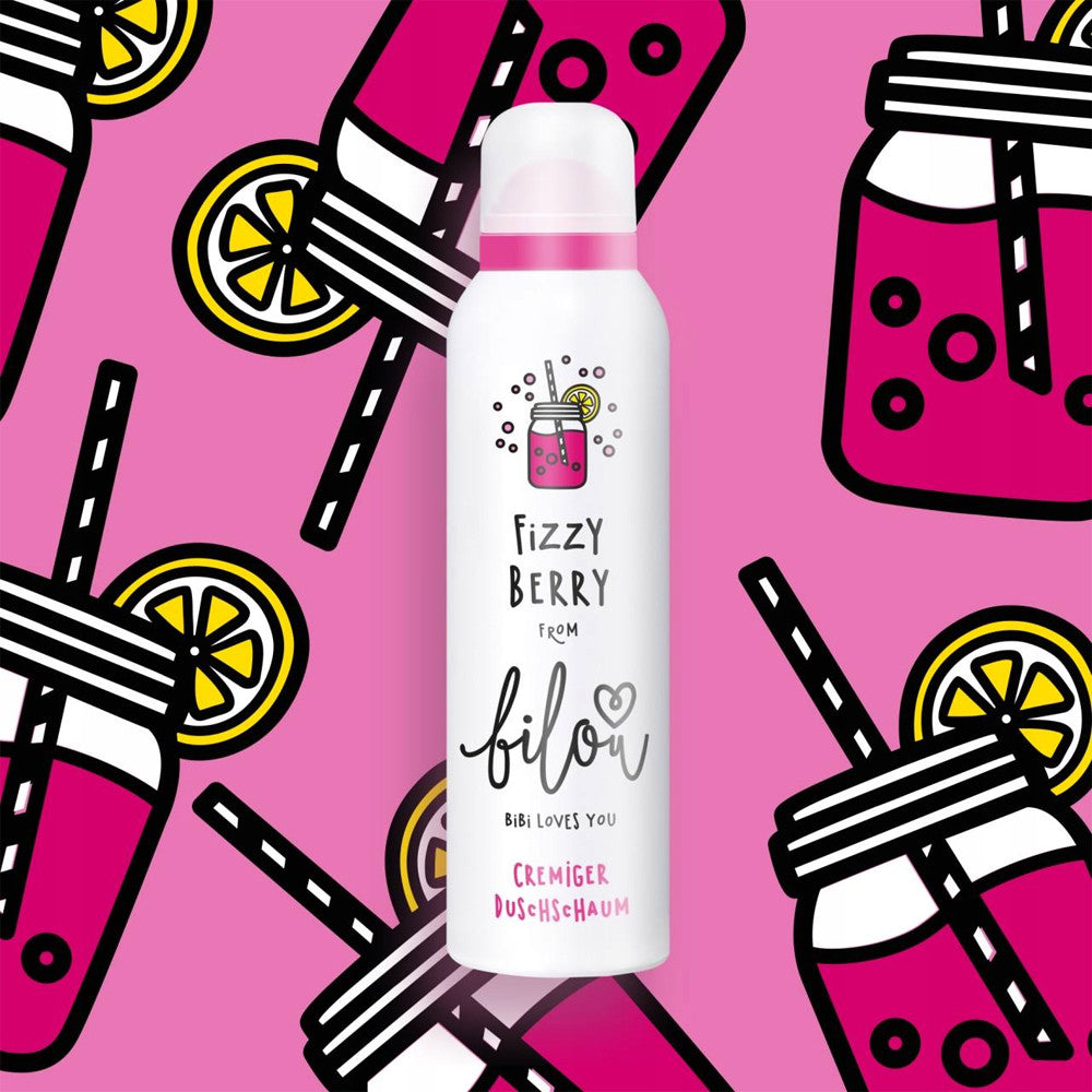 Пінка для душу Bilou Shower Foam Fizzy Berry, 200 мл