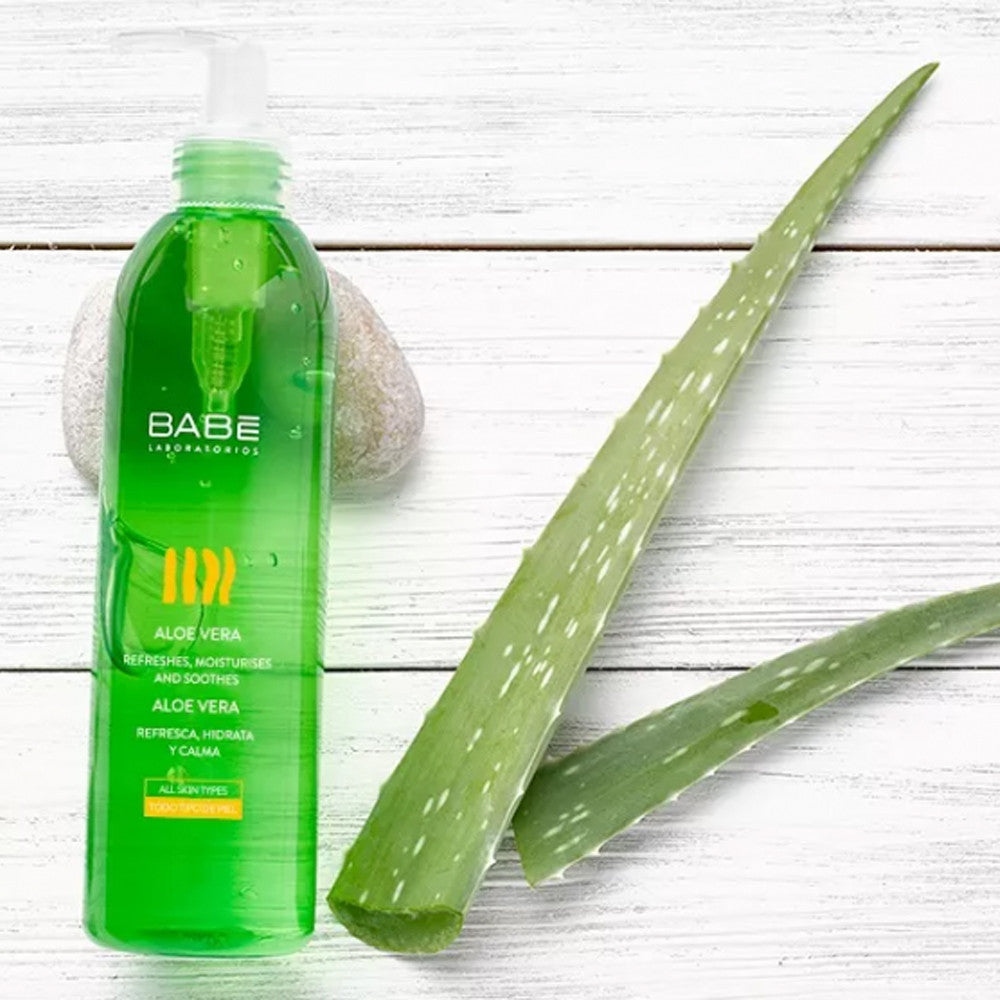 Гель для тіла зволожуючий заспокійливий 100% Алоє Вера Babe Laboratorios Aloe Gel, 90 мл