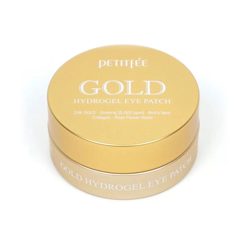 Патчі гідрогелеві під очі з золотим комплексом +5 Petitfee Gold  60 шт