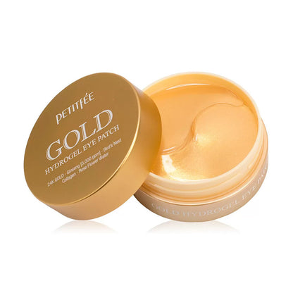 Патчі гідрогелеві під очі з золотим комплексом +5 Petitfee Gold  60 шт