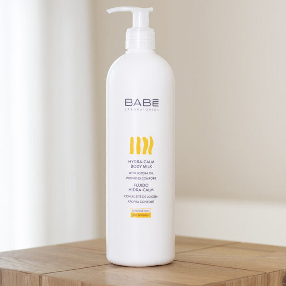 Зволожуюче молочко для тіла з олією жожоба Babe Laboratorios Hydra-Calm Body Milk, 500 мл