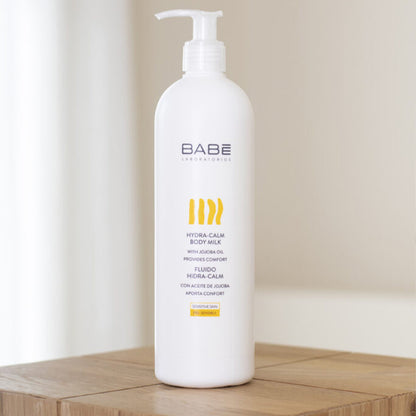 Зволожуюче молочко для тіла з олією жожоба Babe Laboratorios Hydra-Calm Body Milk, 500 мл