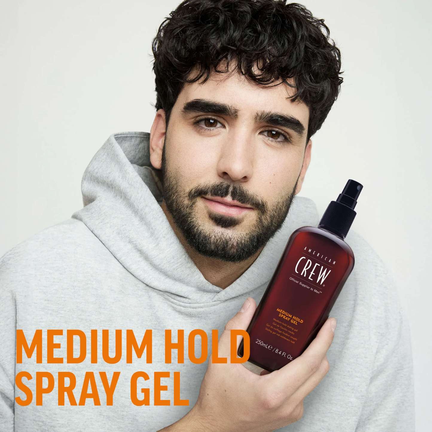 Спрей-гель для волосся середньої фіксації Classic Medium Hold Spray Gel American Crew 250 мл