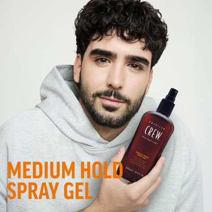 Спрей-гель для волосся середньої фіксації Classic Medium Hold Spray Gel American Crew 250 мл