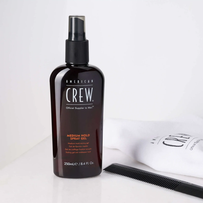 Спрей-гель для волосся середньої фіксації Classic Medium Hold Spray Gel American Crew 250 мл