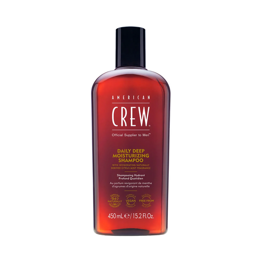 Шампунь зволожуючий для щоденного використання Daily Deep Moisturizing Shampoo American Crew 450 мл