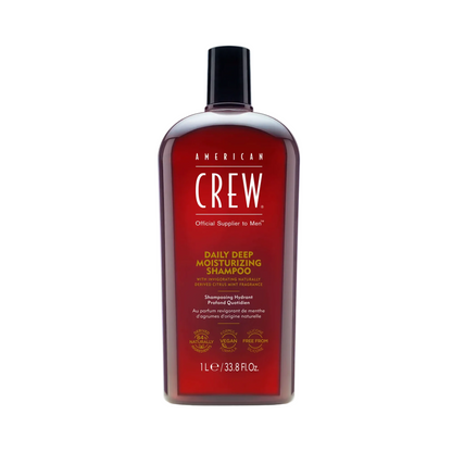 Шампунь зволожуючий для щоденного використання Daily Deep Moisturizing Shampoo American Crew 1000 мл