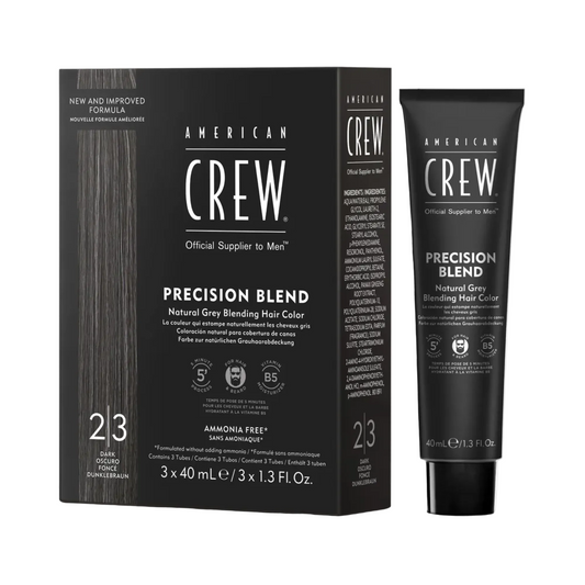 Система маскування сивого волосся для чоловіків (2-3) Dark American Crew 3*40 мл