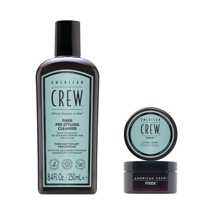 Набір подарунковий Fiber Texture Styling Duo Set American Crew 250 мл+50 г