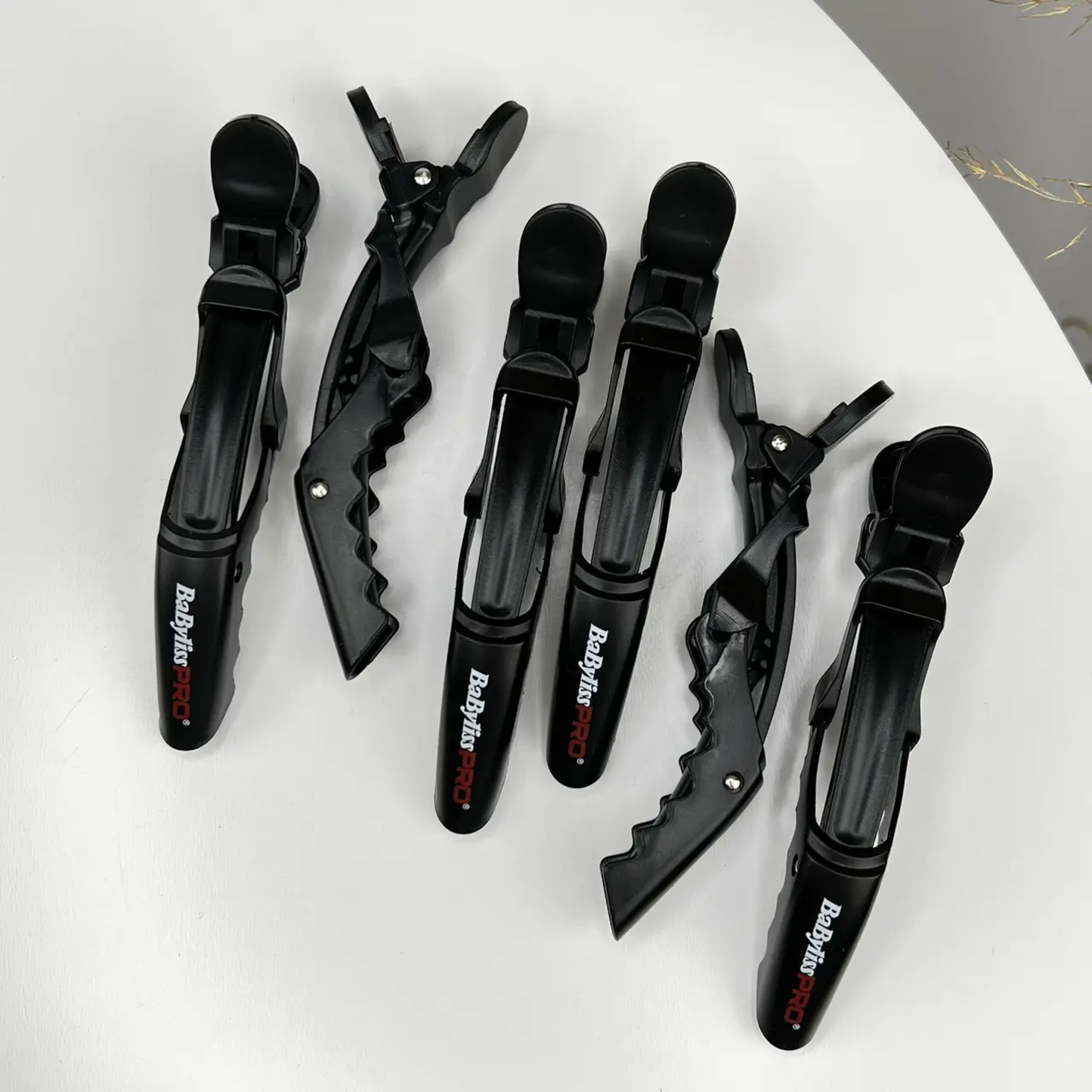 Затискач для волосся Croco Clip BaByliss Pro M2941E 6 шт