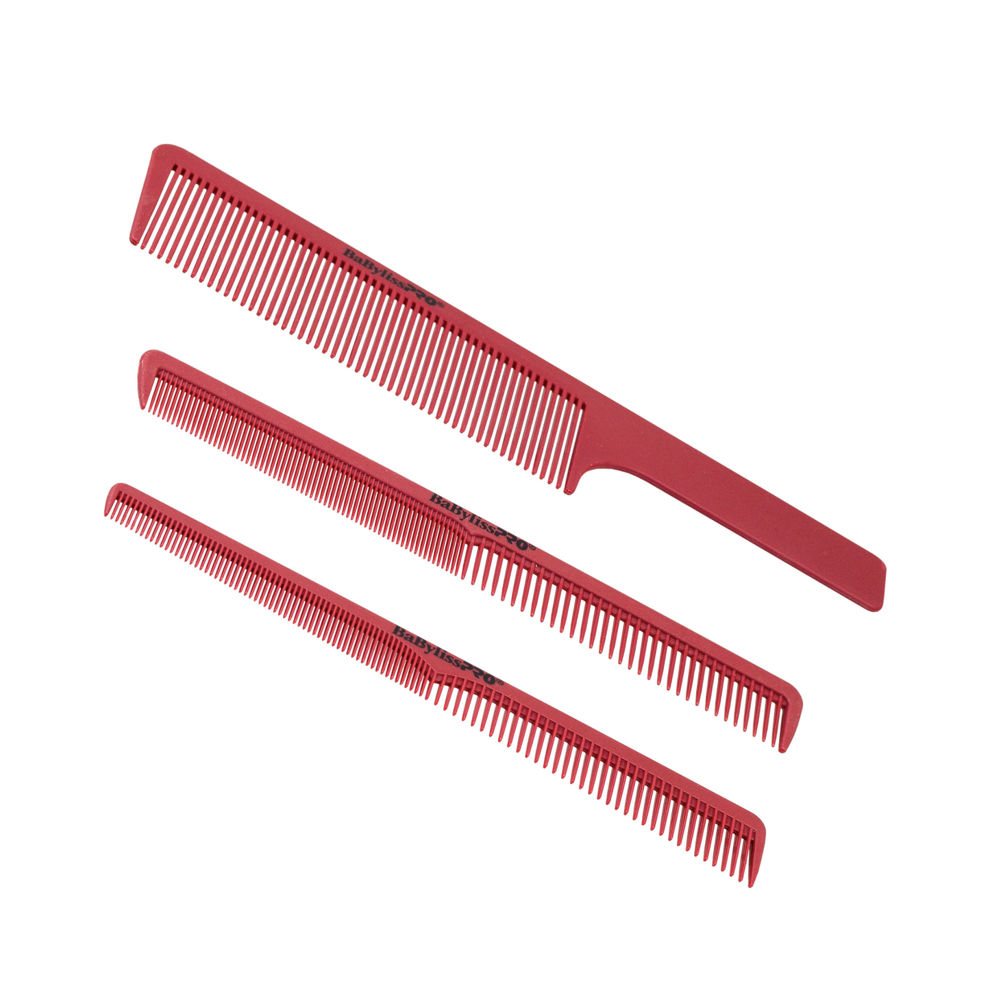 Набір професійних гребінців для стрижки з чохлом BaByliss PRO 3 шт