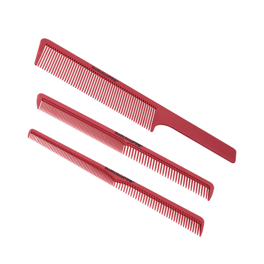 Набір професійних гребінців для стрижки з чохлом BaByliss PRO 3 шт