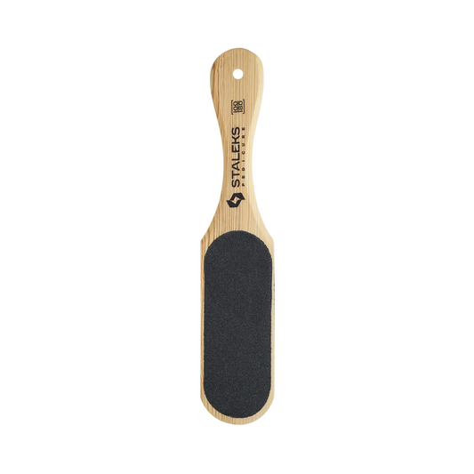 Дерев'яна терка для стоп BEAUTY & CARE 10 TYPE 1 STALEKS 100/180 грит
