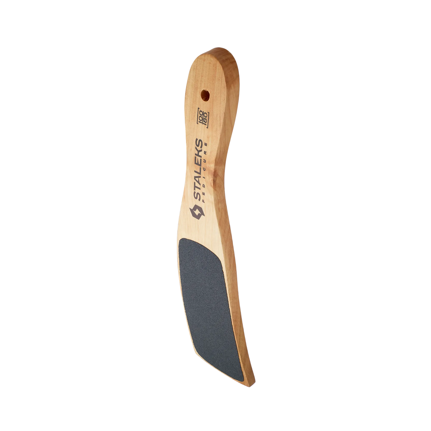 Дерев'яна терка для стоп BEAUTY & CARE 10 TYPE 2 STALEKS 100/180 грит