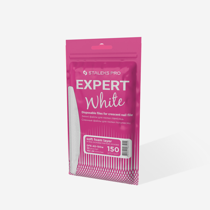Змінні файли на м’якій основі для пилки півмісяць EXPERT 40 Staleks 150 грит 30 шт