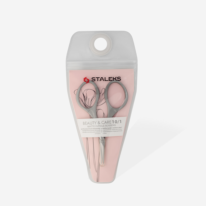 Ножиці для кутикули матові BEAUTY & CARE 10 TYPE 1 Staleks