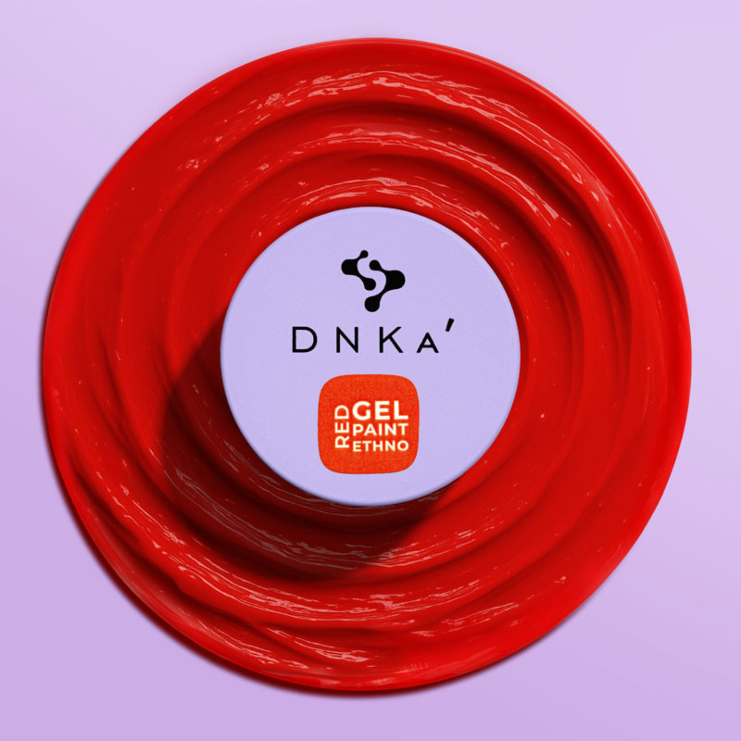 Гель-фарба Gel Paint Ethno DNKa Red 5 мл