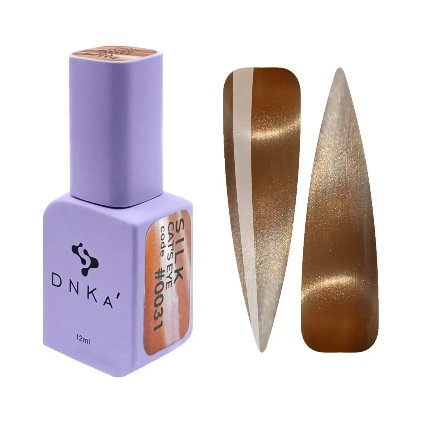 Гель-лак Gel Polish Cat's Eye Silk DNKa №0031 12 мл