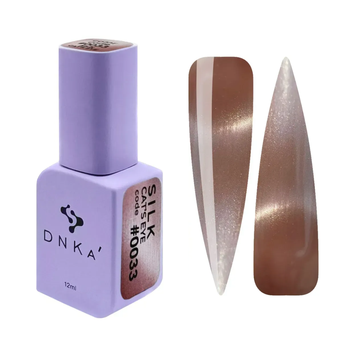 Гель-лак Gel Polish Cat's Eye Silk DNKa №0033 12 мл