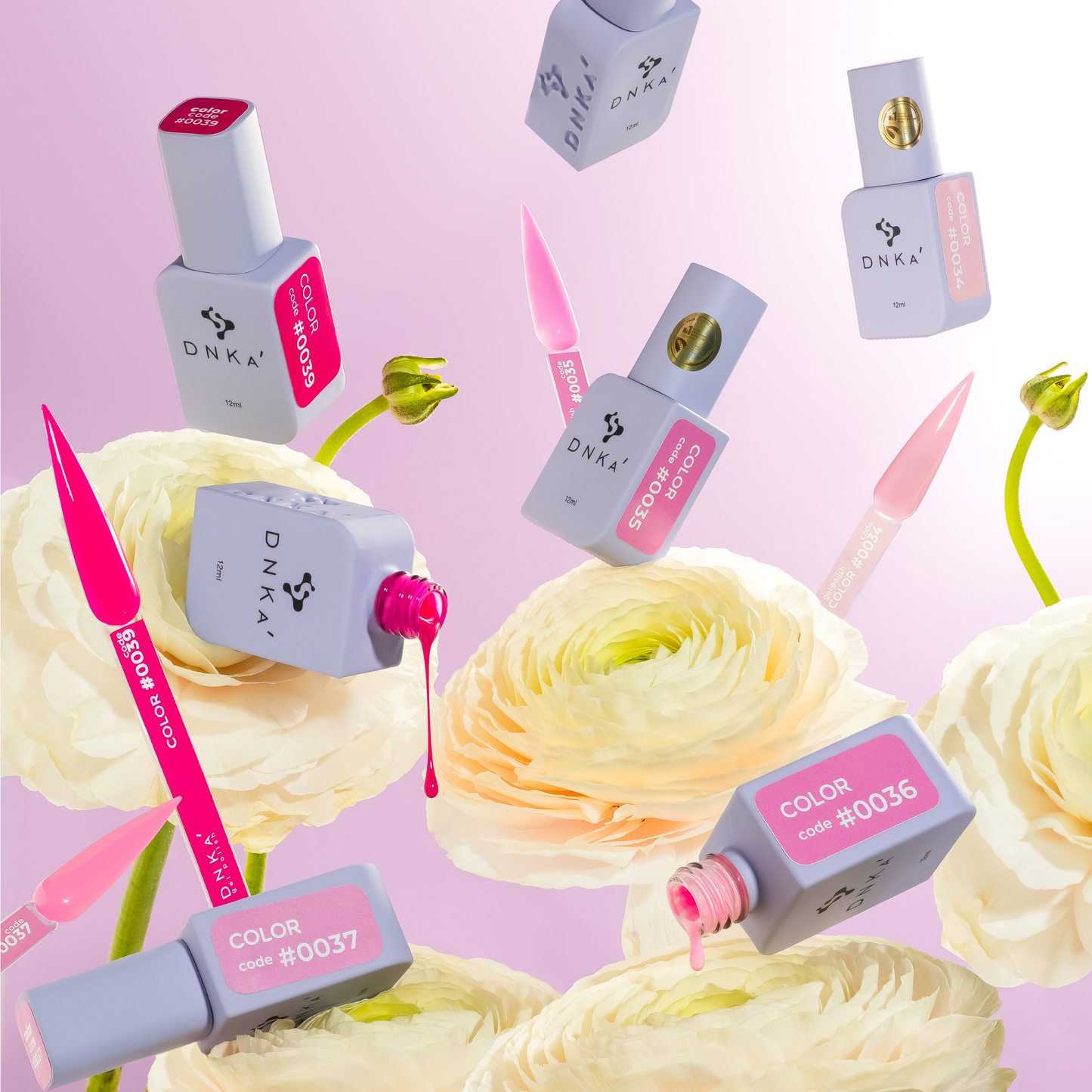 Гель-лак Gel Polish Color DNKa №0037 12 мл