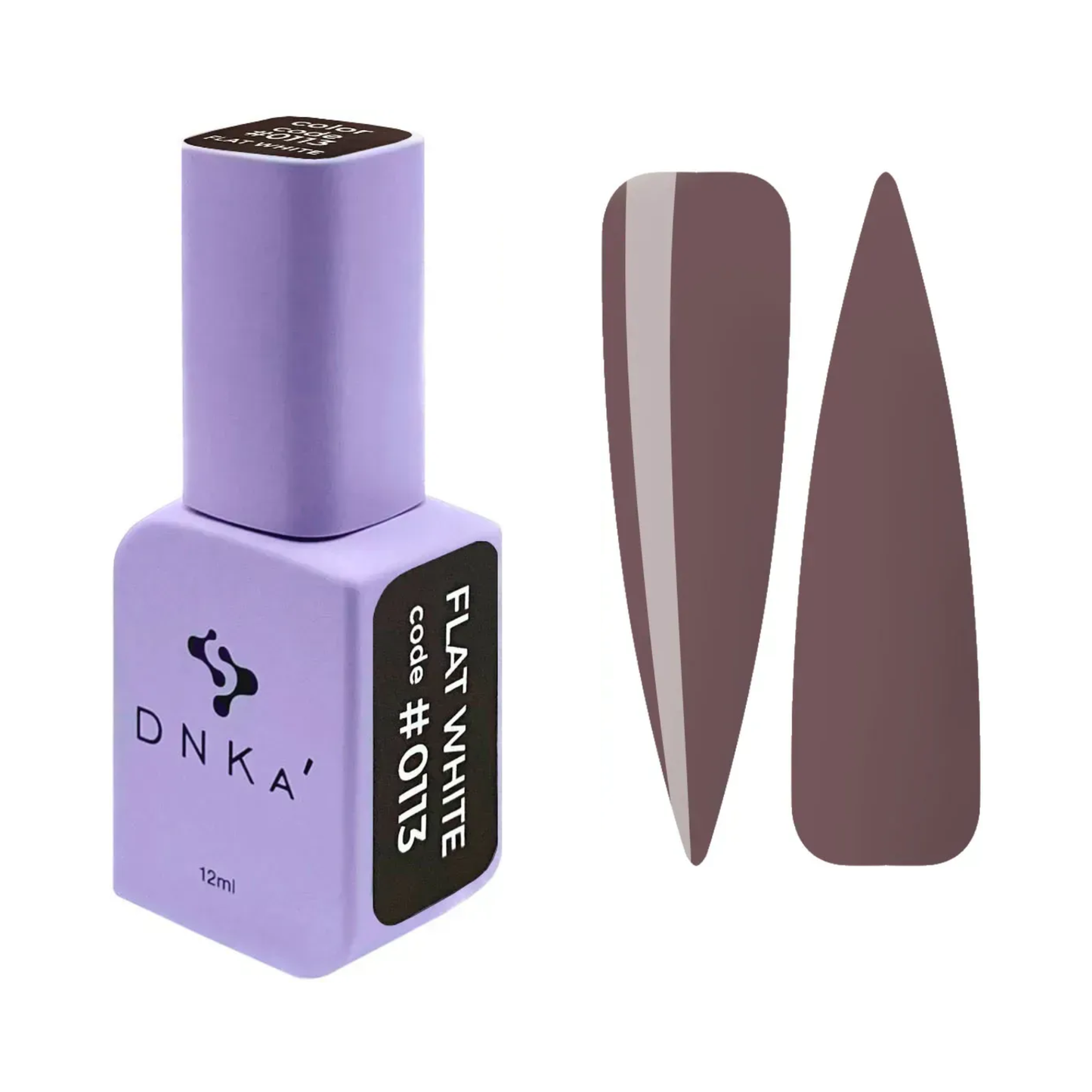 Гель-лак Gel Polish Flat White DNKa №0113 12 мл