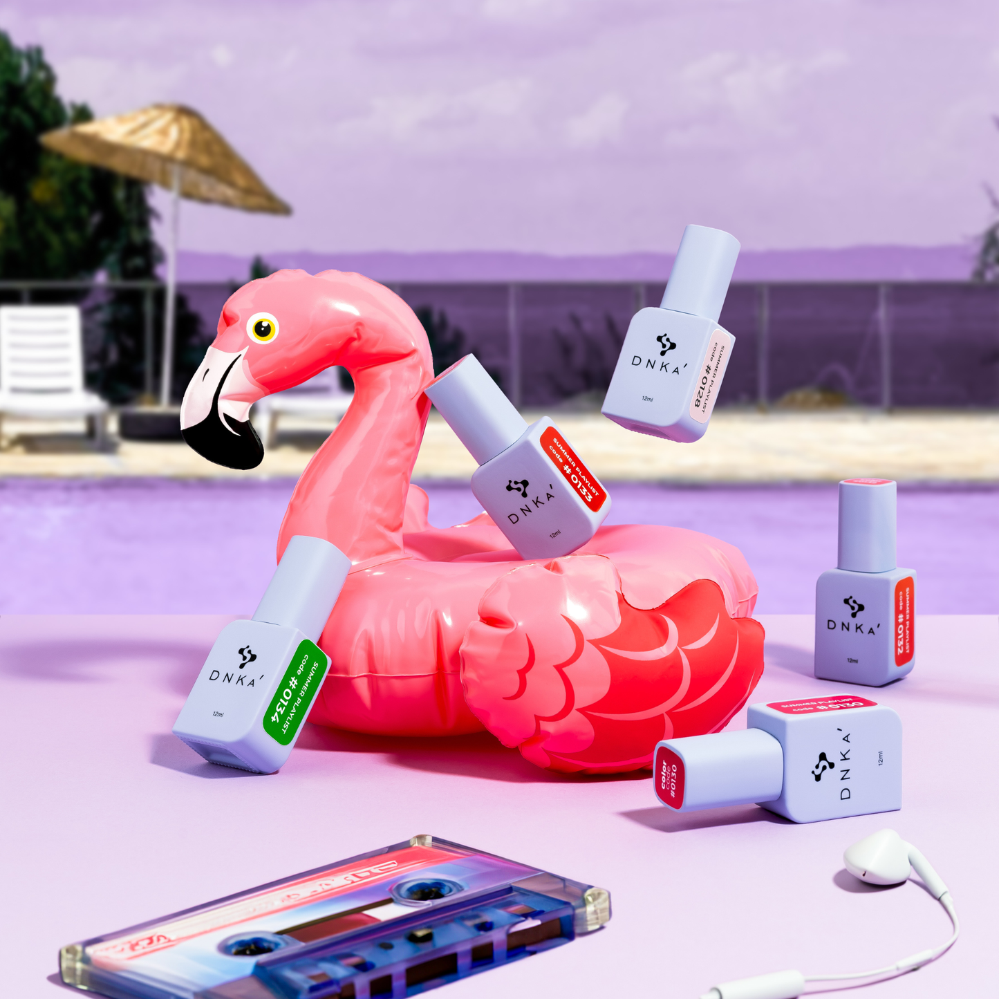 Гель-лак Gel Polish Summer Playlist DNKa №0132 12 мл
