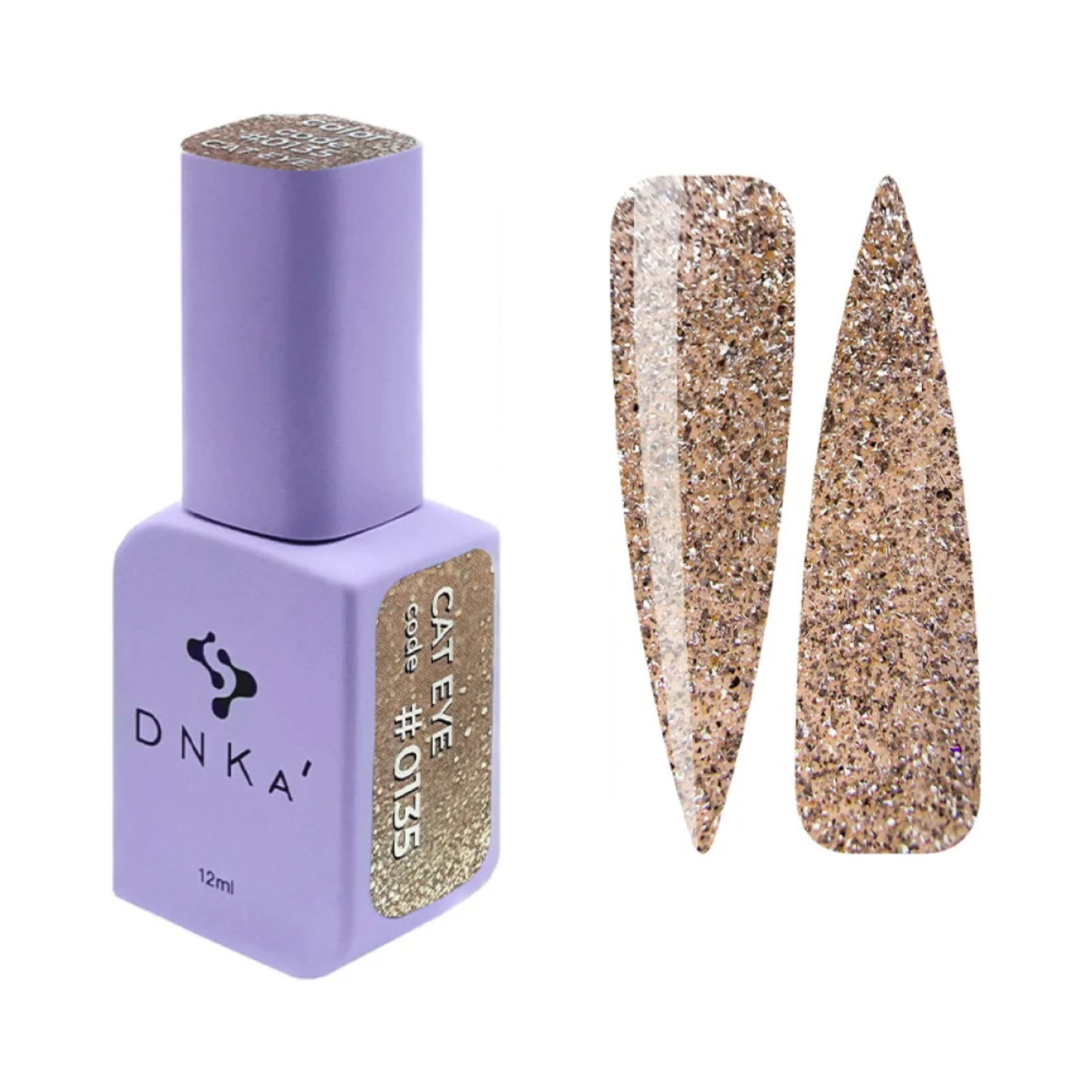 Гель-лак Gel Polish Cat Eye DNKa №0135 12 мл