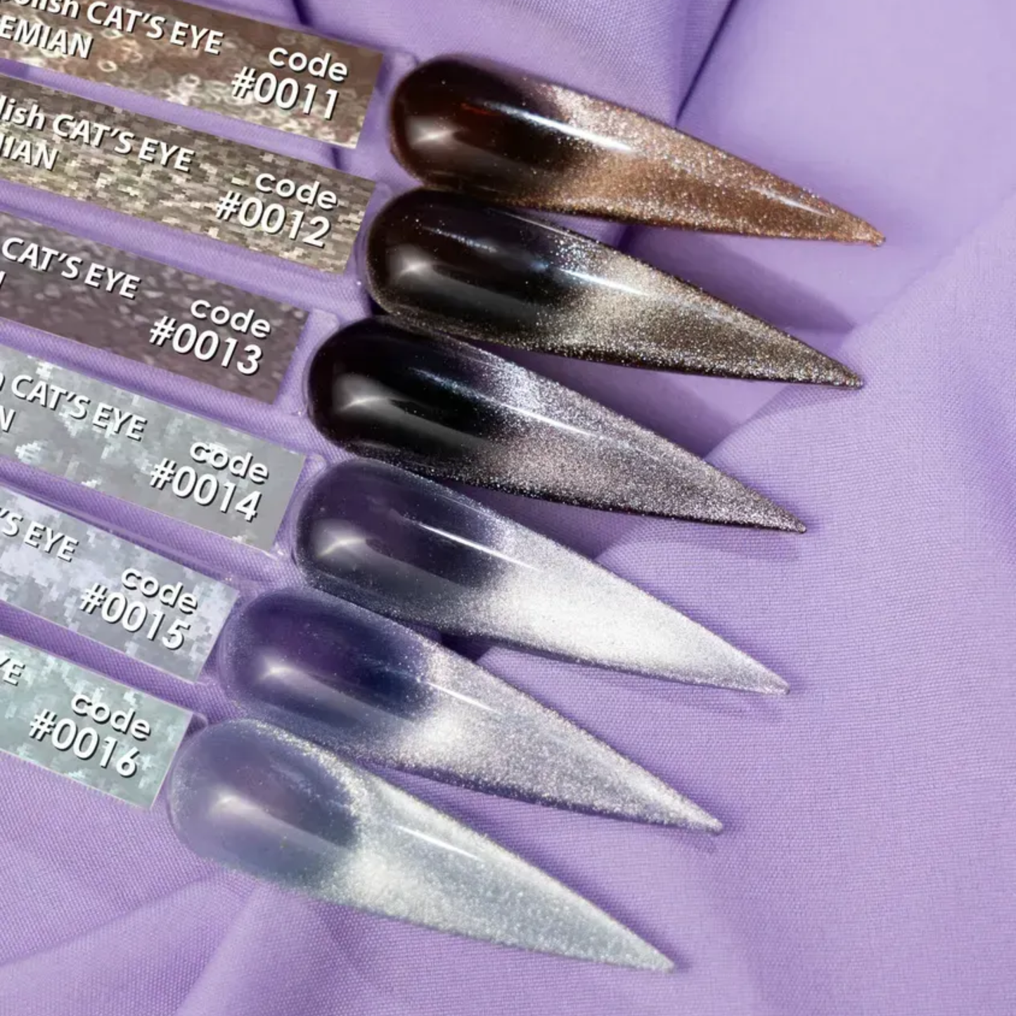 Гель-лак Gel Polish Cat's Eye Bohemian DNKa №0011 12 мл