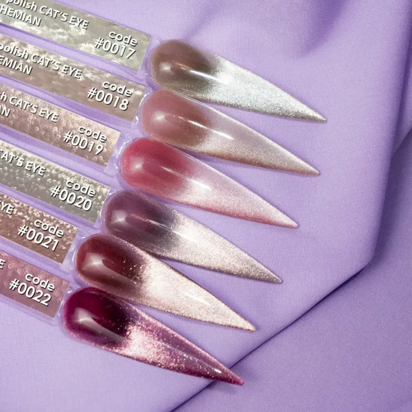 Гель-лак Gel Polish Cat's Eye Bohemian DNKa №0018 12 мл