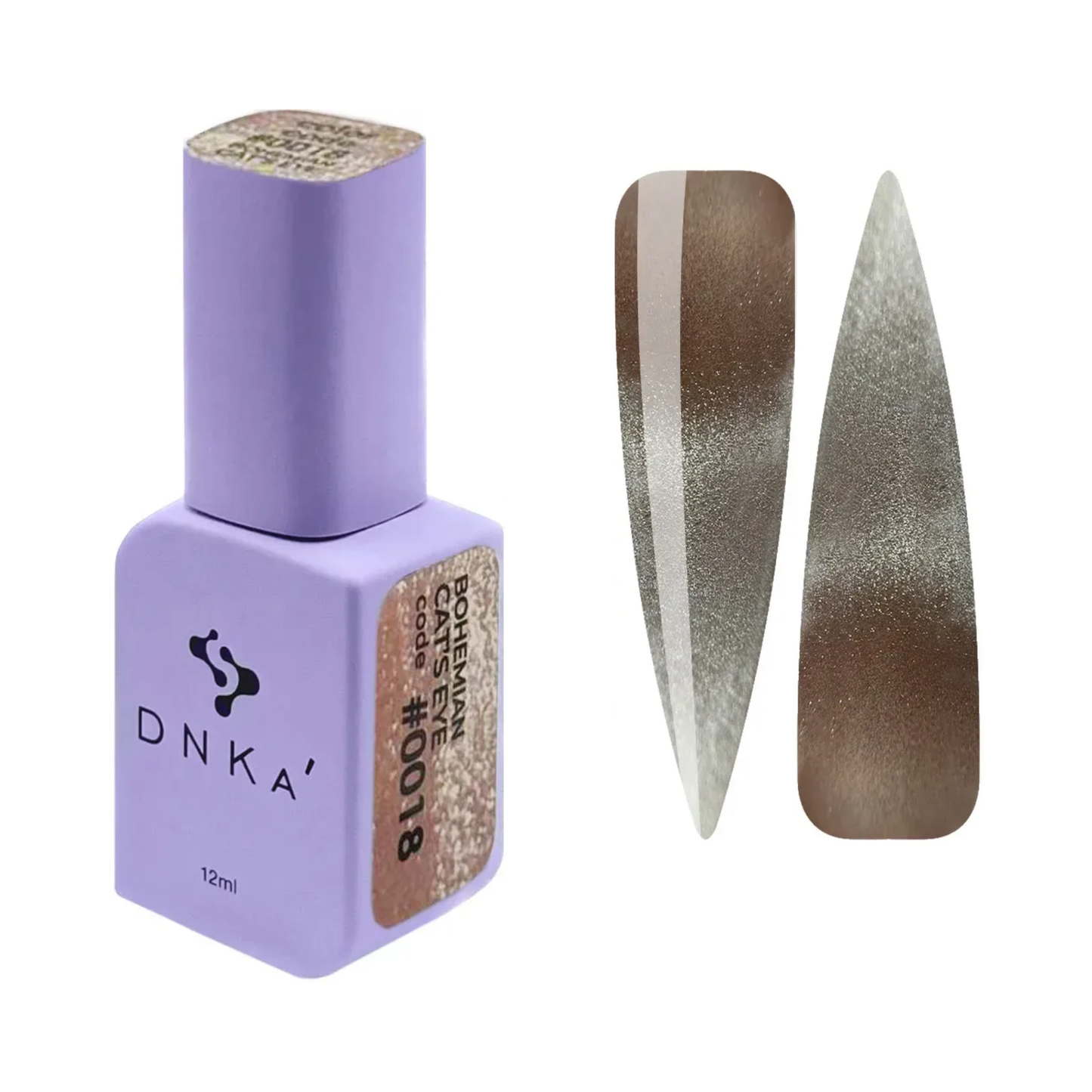 Гель-лак Gel Polish Cat's Eye Bohemian DNKa №0018 12 мл