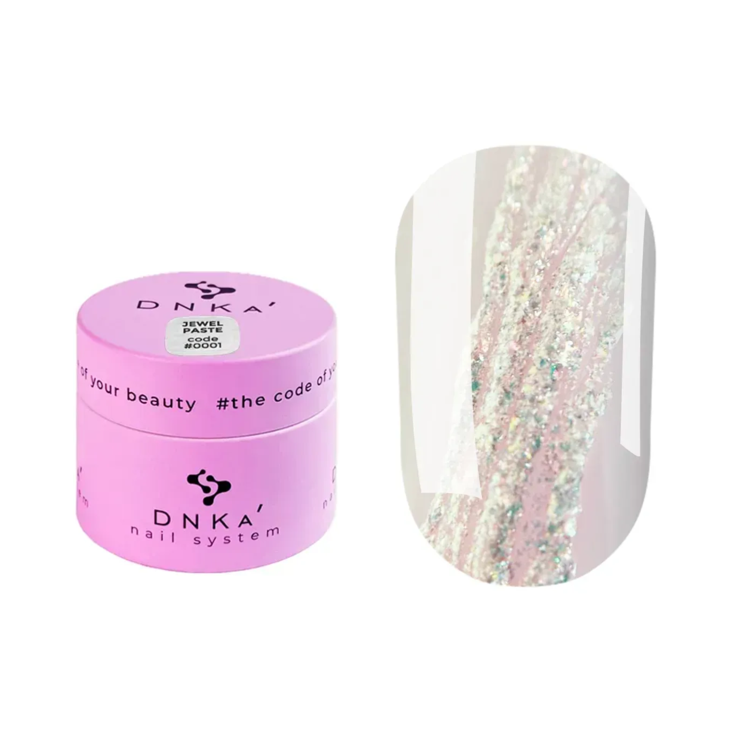Гель-паста Jewel Paste DNKa №0001 5 мл