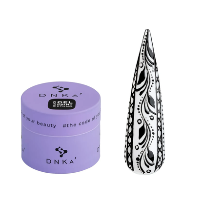 Гель-фарба Gel Paint Ethno DNKa Black 5 мл