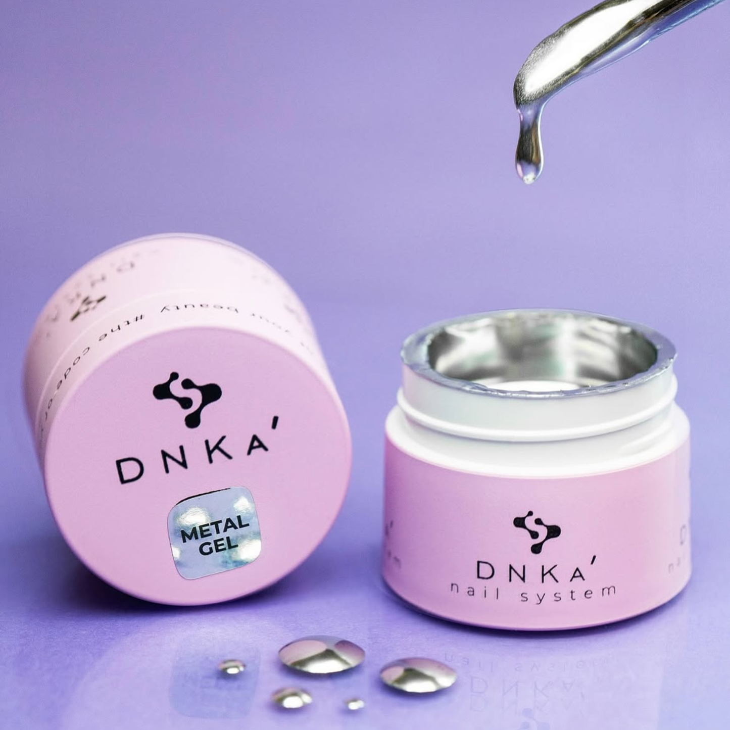 Гель-фарба Metal Gel DNKa 5 мл