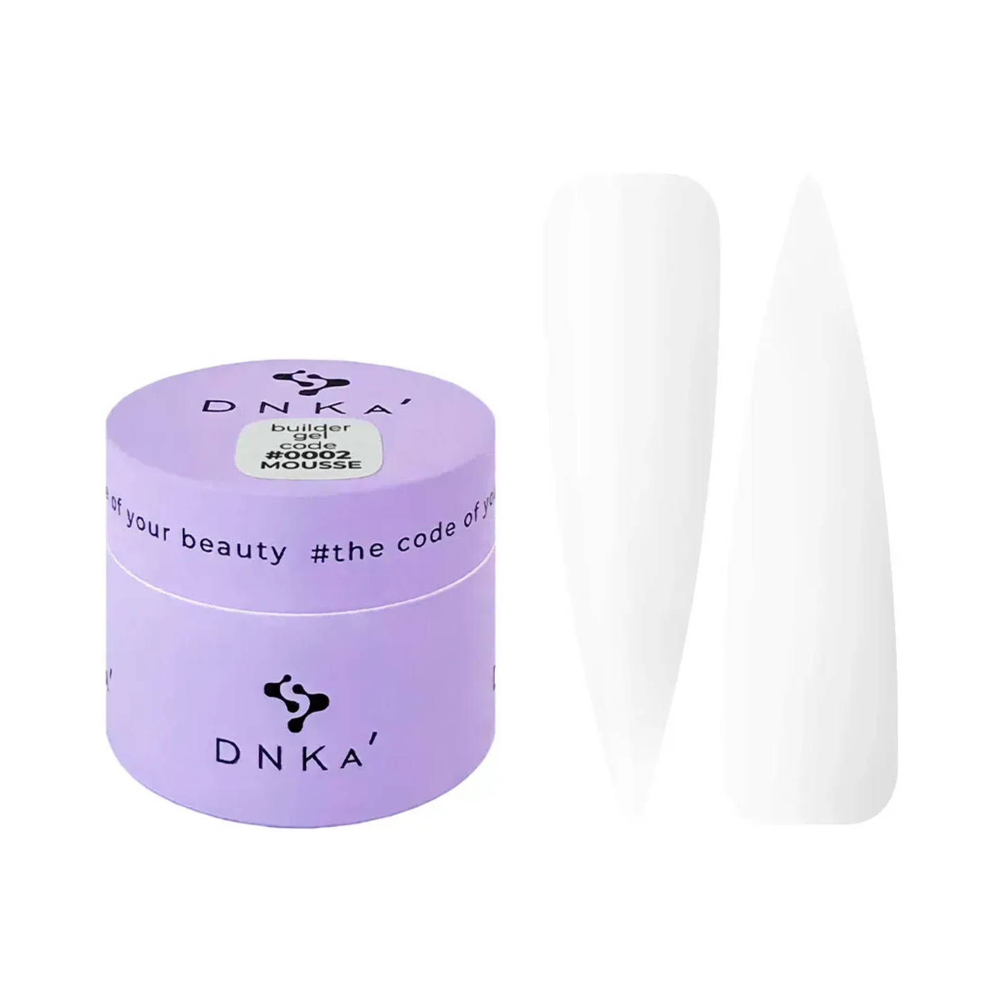 Гель моделюючий Builder Gel Mousse DNKa №0002 15 мл
