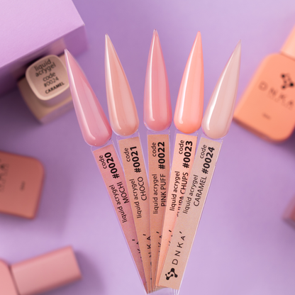 Гель рідкий Liquid Acrygel DNKa №0020 Mochi 12 мл