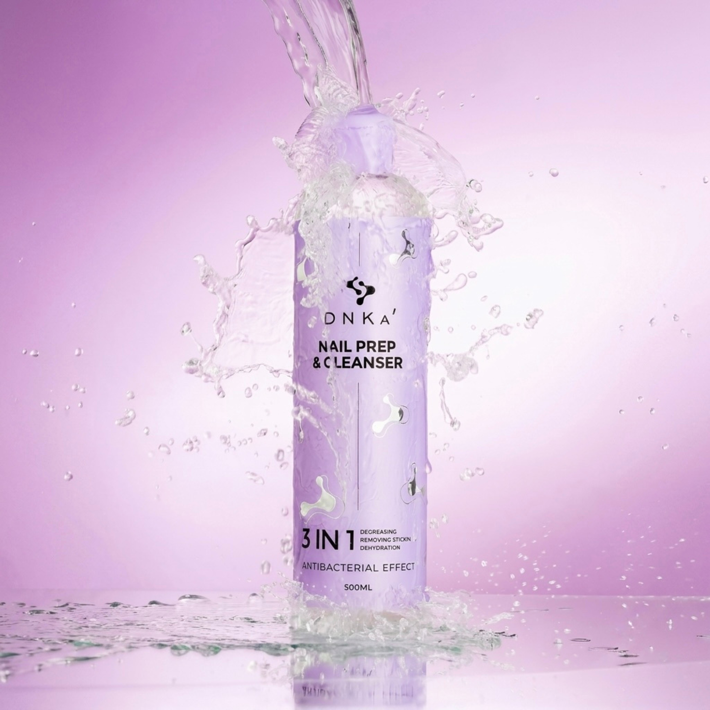Засіб для зняття липкого шару та дегідрації 3 в 1 Prep & Cleanser DNKa 500 мл