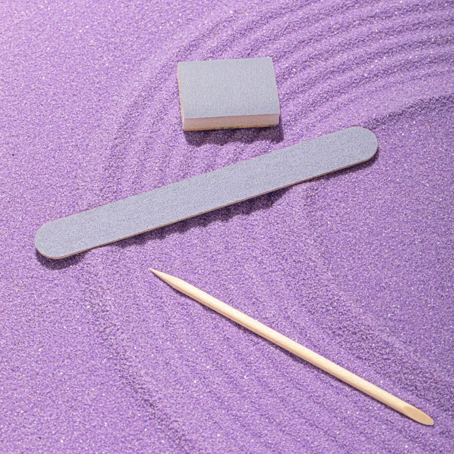 Набір для манікюру (пилочка, баф, апельсинова паличка) Manicure Set DNKa
