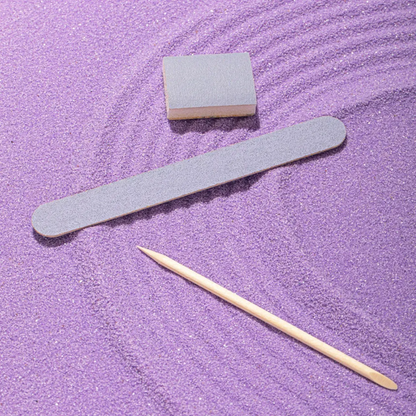 Набір для манікюру (пилочка, баф, апельсинова паличка) Manicure Set DNKa