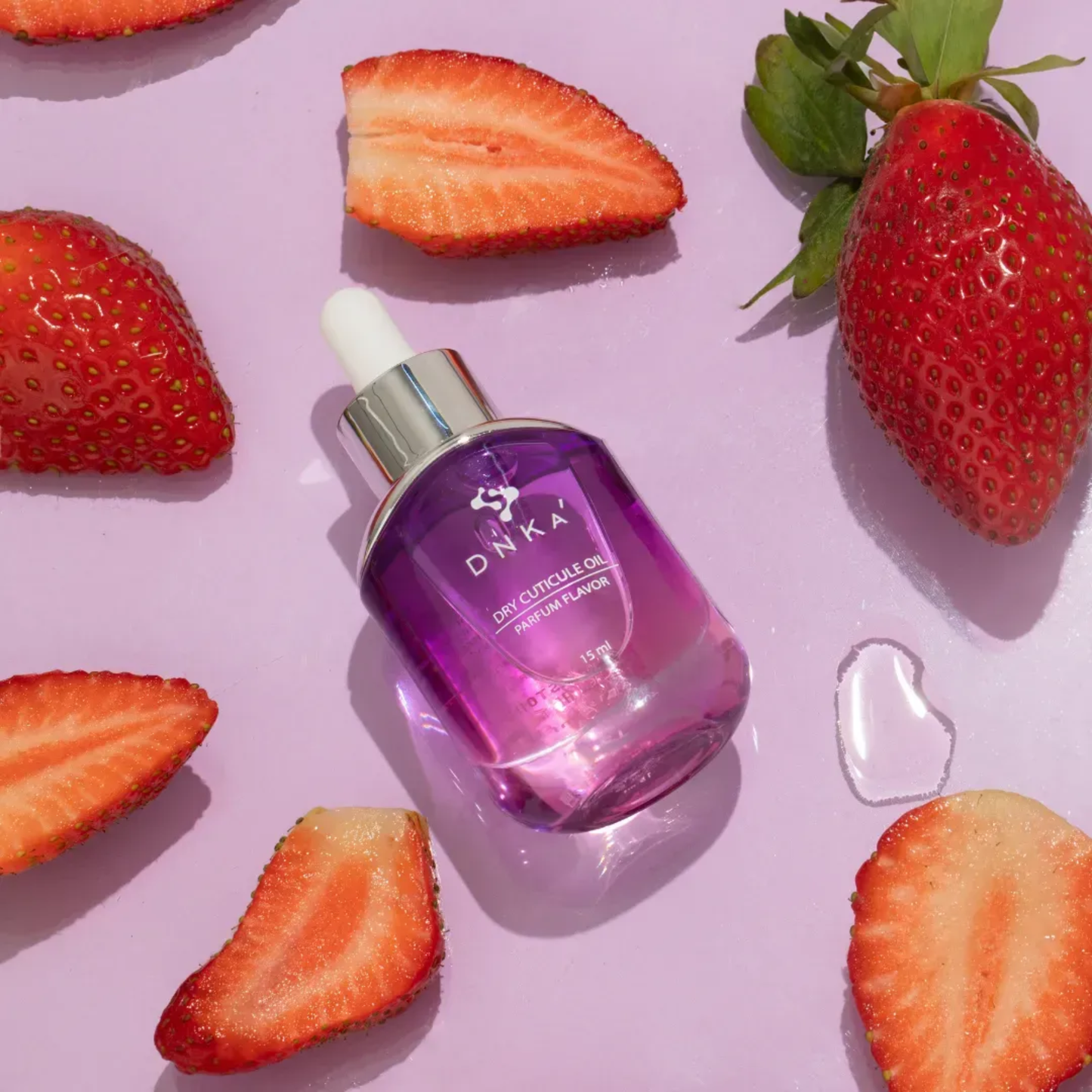 Олійка суха для кутикули Fairy Strawberry DNKa 15 мл
