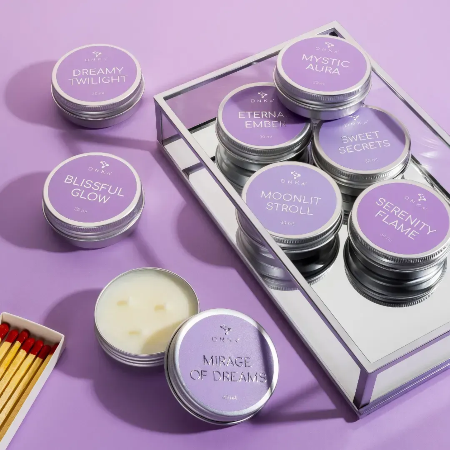 Свічка масажна для рук Spa Dreamy Twilight DNKa 30 мл