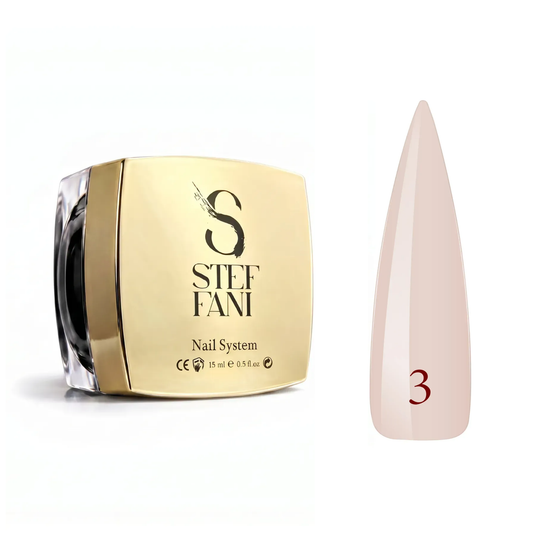 Гель для нарощування Builder gel Steffani №3 15 мл