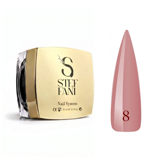 Гель для нарощування Builder gel Steffani №8 15 мл