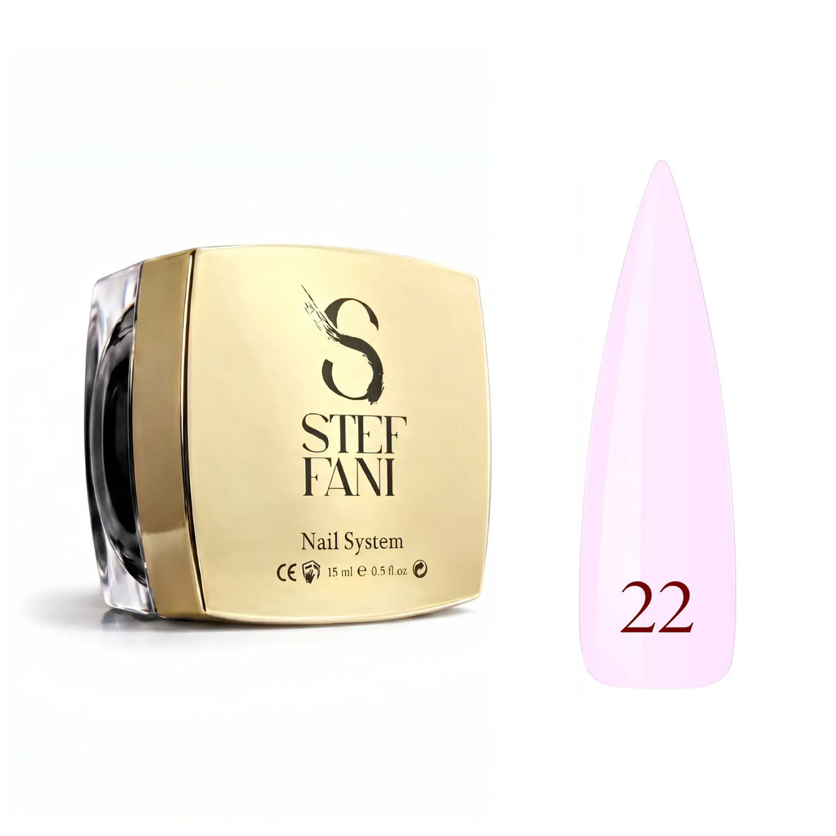 Гель для нарощування Builder gel Steffani №22 15 мл