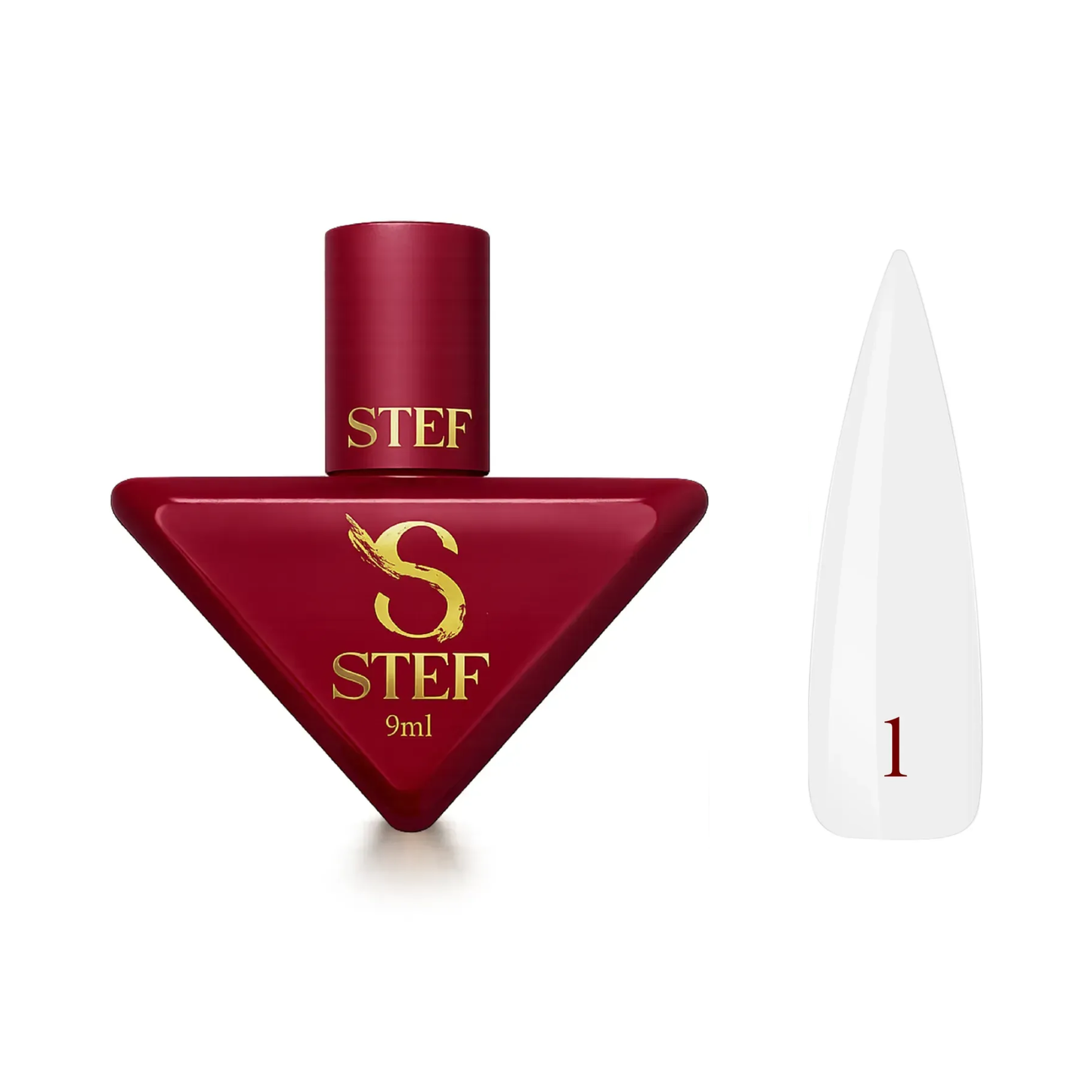 Гель для нарощування Water gel Steffani №1 9 мл