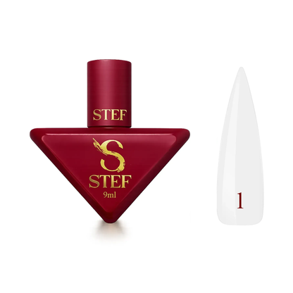 Гель для нарощування Water gel Steffani №1 9 мл