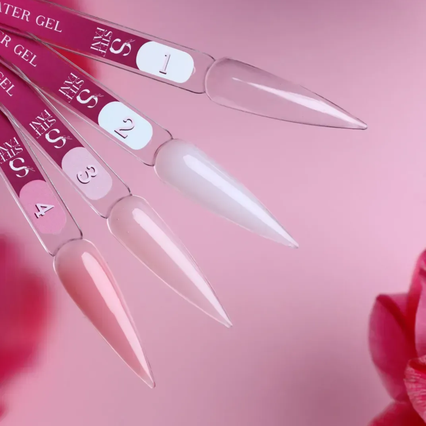 Гель для нарощування Water gel Steffani №4 9 мл