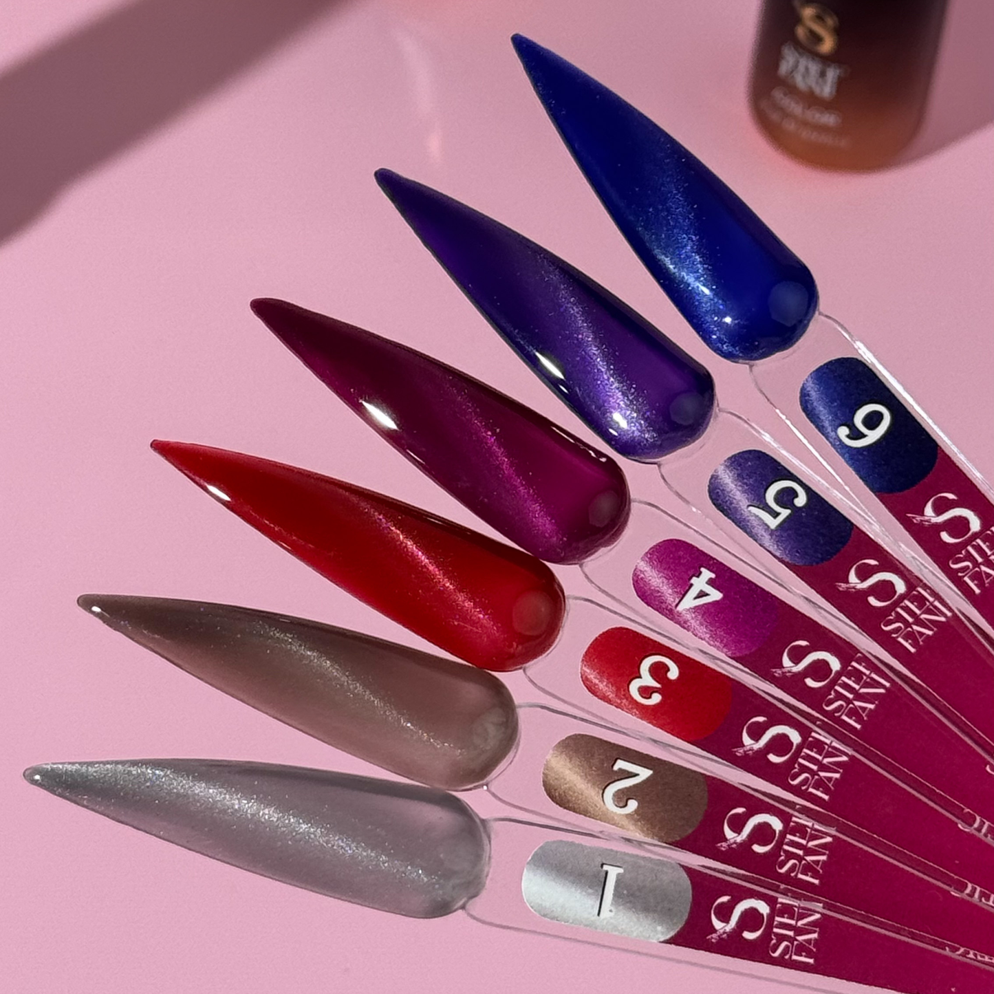 Гель-лак Color Gel polish CAT EYE MYSTIC Steffani №02 9 мл