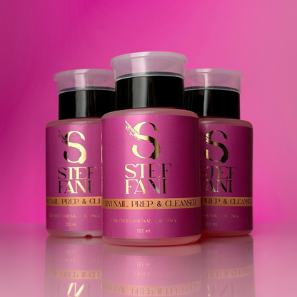 Засіб для знежирення та зняття липкості 3 в 1 Prep & Finish Steffani 150 мл