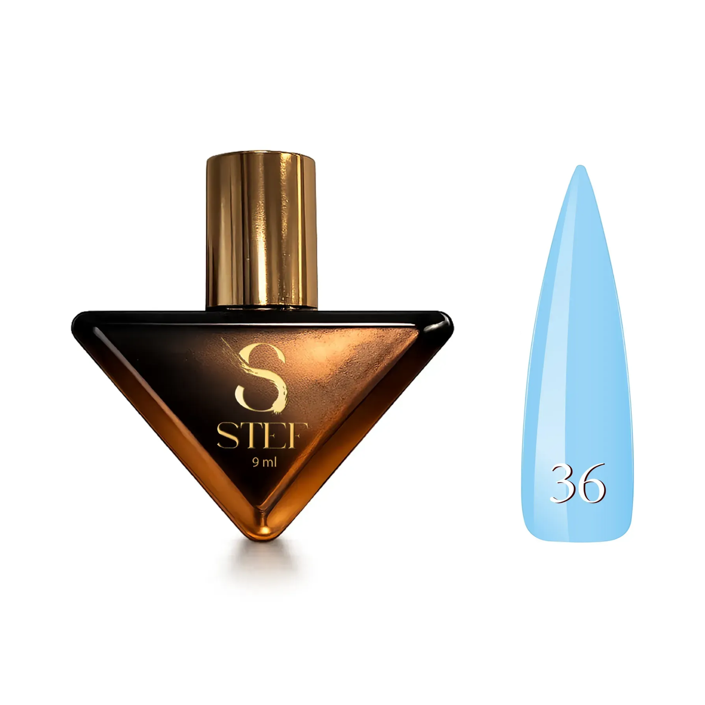 Гель-лак Color Gel polish Steffani №36 9 мл